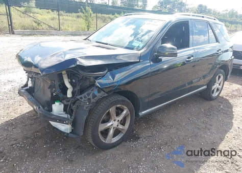 2016 Mercedes-Benz Gle 350 4Matic из США, поврежденный, VIN 4JGDA5HBXGA677896